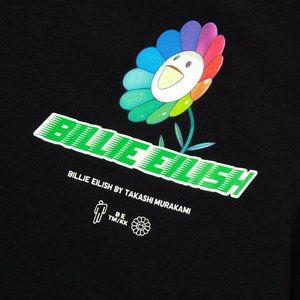 Billie Eilish X Takashi Murakami Black T-shirt XXS